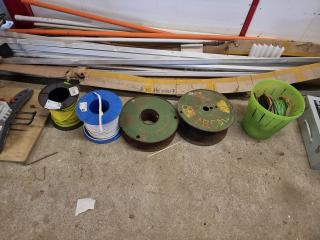 6 Assorted Reels of Electrical Cable