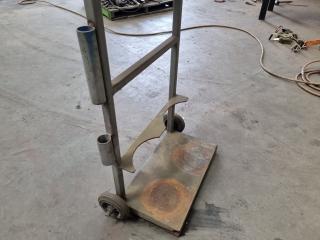 Custom Heavy Duty Gas Bottle Welding Trolley