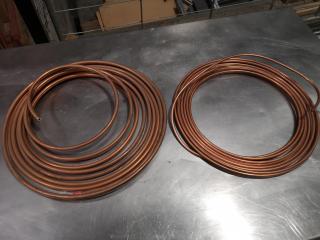 2x Coils of Copper Tubing