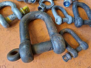 Assorted Lifting Eyes, Bow, & D-Shackles
