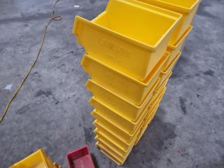 29 Assorted Workshop Storage Bins