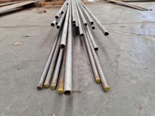 Assorted Steel Pipes And Rods