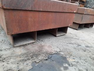 Industrial Heavy Steel Material Bin