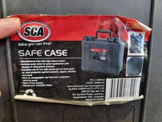 2x SCA Hard Safe Cases, Unused