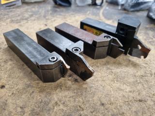 4x Indexable Lathe Parting Tools
