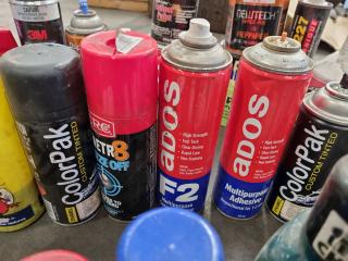 Assorted Automotive Oils, Paints, Additives, Strippers, & More