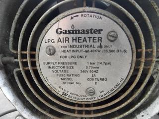 Pair of Andrews Gasmaster LPG Heaters (G35 & G125)
