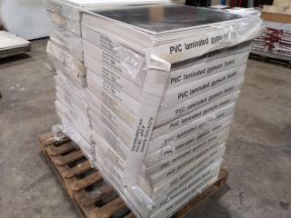 595x595mm PVC Laminated Gypsum Board Ceiling / Wall Panels