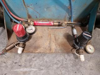 BOC Oxy/Acetylene Welding Torch and Trolley Setup