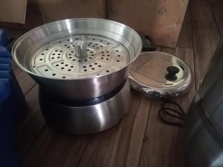 Large Lot of Stainless Ware