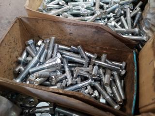 Assorted Lot of Bolts & Nuts