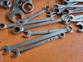 40+ Assorted Combination Wrenches & More