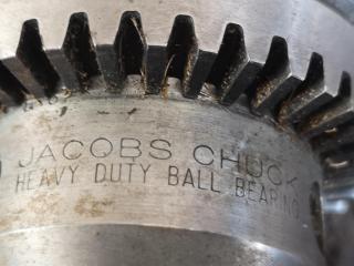 13mm Jacobs Keyed Chuck w/ Morse Taper No. 2 Shank
