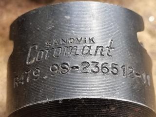 2x Sandvik Coromant Indexable Lathe Boring Heads