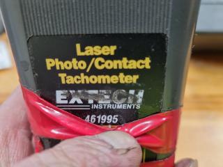 Extech Laser Photo Contact Tachometer