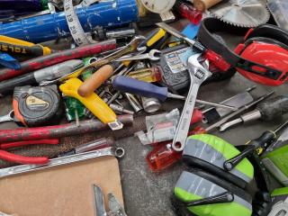 Assorted Lot of Hand Tools, Accessories, & More