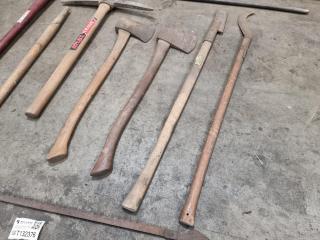 Assortment of Large Hand Tools