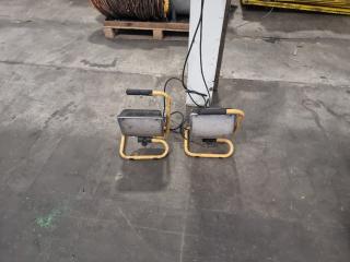 Pair of Workshop Lights