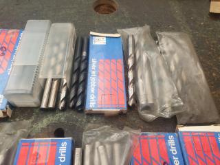 Large Lot of New Twist Drills