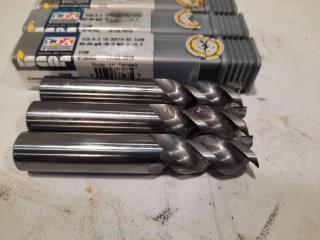 7 x ITA Iscar 32C16 Flatnose Endmills