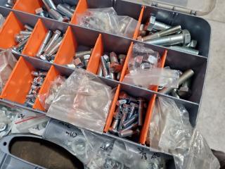 Cases of Assorted Bolts, Washers, Nuts