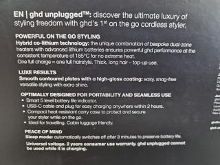 GHD Unplugged Cordless Styler