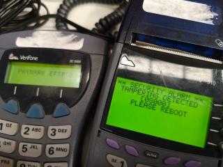 3x Verifone VX510 EFTPOS Terminals w/ Pinpads