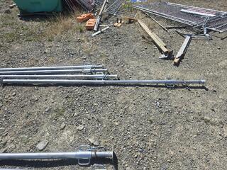 Adjustable steel props