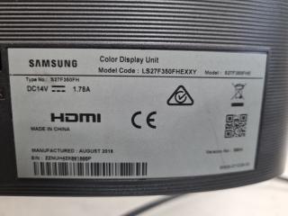 Samsung 27" LED Full HD monitor