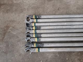 9 Oldfields Aluminium Scaffolding Tower Poles - 4010mm Long