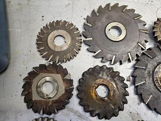 Large Lot of Mill Cutting Blades