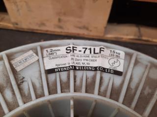 4 Assorted Part Coils of Mig Wire