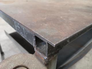 Workshop Work Table w/ Sheet Steel Top