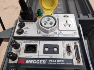 Megger Portable Appliance Teater PAT4 DV/3