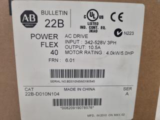 Allen Bradley PowerFlex 40 AC Drive, New