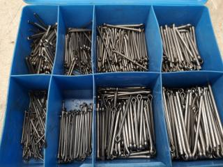3x Cases of Rivets, Cotter Pins, Nuts & Bolts