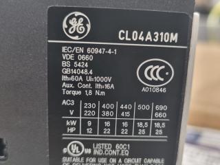 10x GE General Electric 3-Phase Contactors CL04A310MN