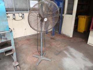 650mm Diameter Industrial Grade Workshop Pedestal Fan
