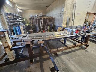 Large Boat Building Frame and Lifting Jig