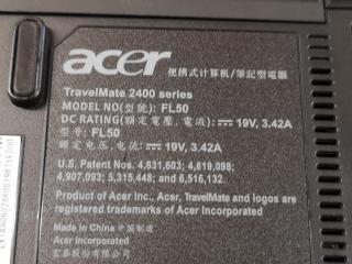 3x Acer TravelMate 2400 Laptop Computers