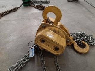2 Tonne Chain Hoist/Block
