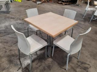 Cafe Style (Collapsible) Table  and Chairs Set