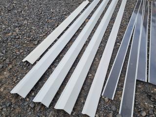 11x Coloured Steel Siding Trim Lengths