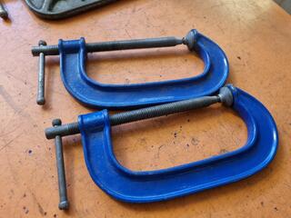 3x G-Clamps