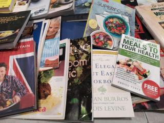 46x Assorted Cooking Recipe Books & Magazines