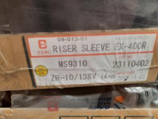 Pallet of Assorted Riser Sleeves