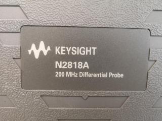 Keysight 200MHz Differential Probe N2818A