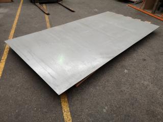 1x Sheet of Galvanised Steel, 3000x1530x2mm