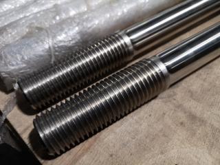 8x Large Stainless Steel Bolts