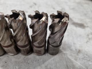 5x Annular Cutters, 18mm size